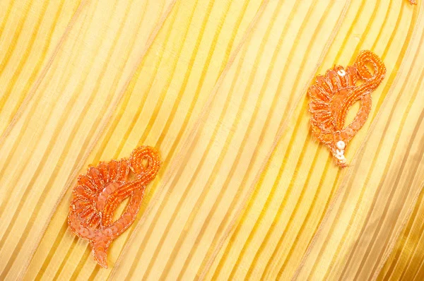 Rendas Textura Tecido Fino Aberto Tipicamente Algodão Seda Fabricado Por — Fotografia de Stock