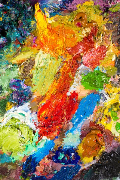 The artist's palette — Stock Photo, Image