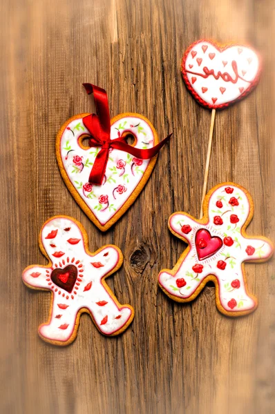 Cookies. Valentine's Day — Stock Photo, Image