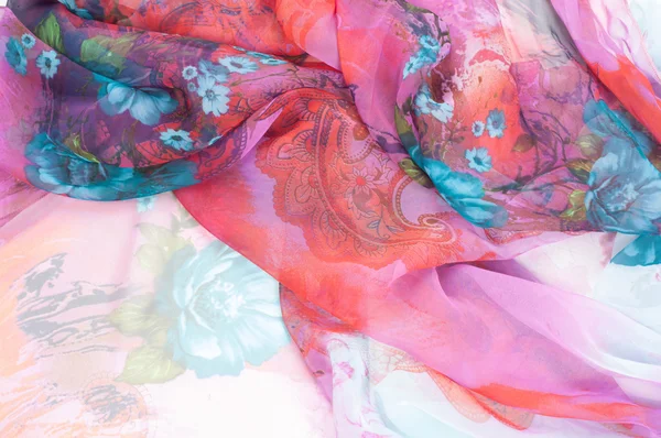 Розовая Ткань Текстура Фото Сделано Студии — стоковое фото