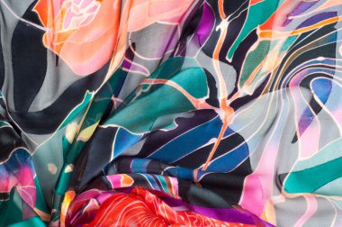 Kumaş ipek doku. soyut resim