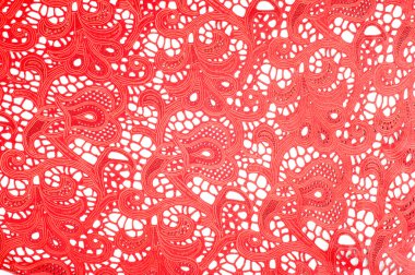 Cilt dokusunu kırık bir desenle fotoğraf stüdyo kırmızı