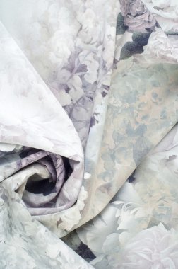 Kadife kumaş, ipek, jakarlı. doku