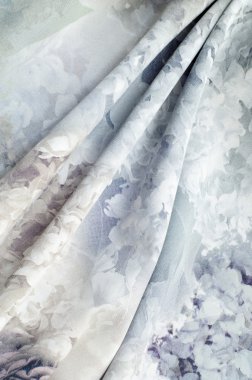 Kadife kumaş, ipek, jakarlı. doku