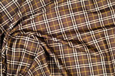 İskoç tarzı kumaş. Sıcak ekose