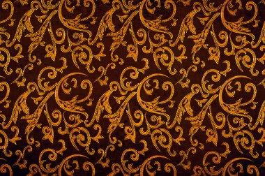 Kumaş ipek doku rengi Sandy Brown. Fabri içine ile dokuma