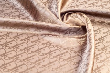 Kumaş ipek doku, kahverengi