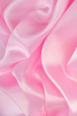 Kumaş ipek doku pembe