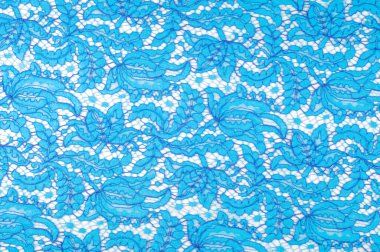 Doku dantel kumaş. dantel beyaz arka plan stüdyo üzerinde. ince kumaş iplik veya iş parçacığı yapılmış. genellikle bir pamuk veya ipek, döngü, büküm veya desenleri iplik örgü tarafından yapılmıştır