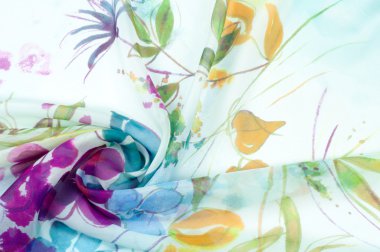 İpek kumaş dokusu. çiçek fotoğraf stüdyosu