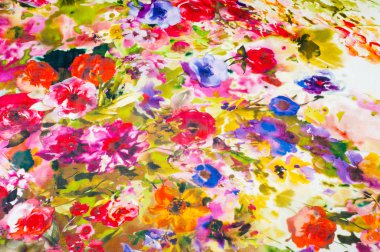 İpek kumaş dokusu. çiçek fotoğraf stüdyosu