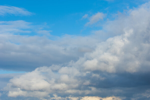 The texture of clouds