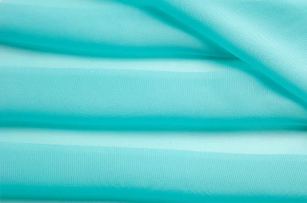 Tkaniny jedwabne tekstura niebieski — Zdjęcie stockowe