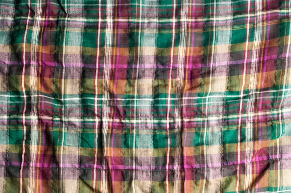 The fabric in the Scottish style. Warm plaid — Stock Photo, Image