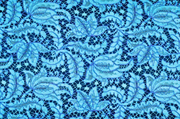 Textura krajky tkanina. krajka na bílém pozadí studio — Stock fotografie