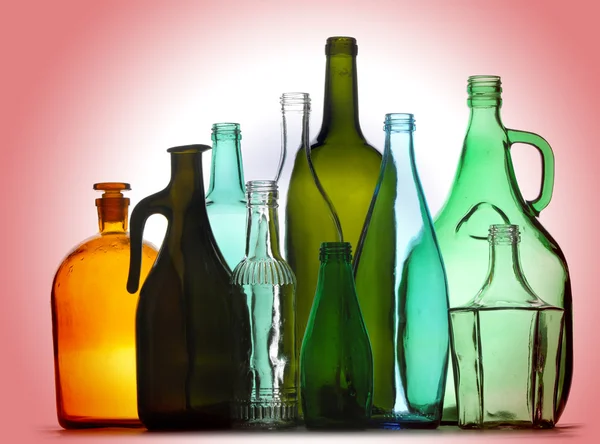 Texture of the bottle — Stock Photo, Image