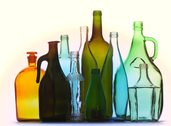 Texture of the bottle — Stock Photo, Image