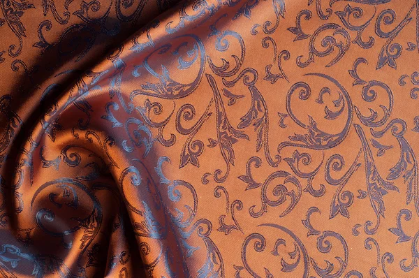 The texture of the silk fabric. — Stock Photo, Image