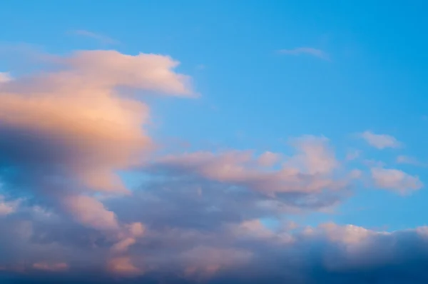 Wolkenstruktur Bedeckter Himmel Mit Dunklen Wolken Abstrakter Hintergrund Der Himmel — Stockfoto