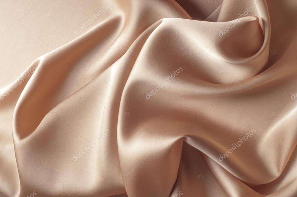 Silk Cloth, The Color Coral. Texture Silk Cloth. Deluxe Silk Cloth