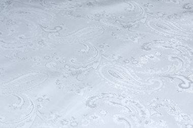 Pürüzsüz zarif beyaz ipek. Beyaz ipek kumaş, doku kıvrımları,