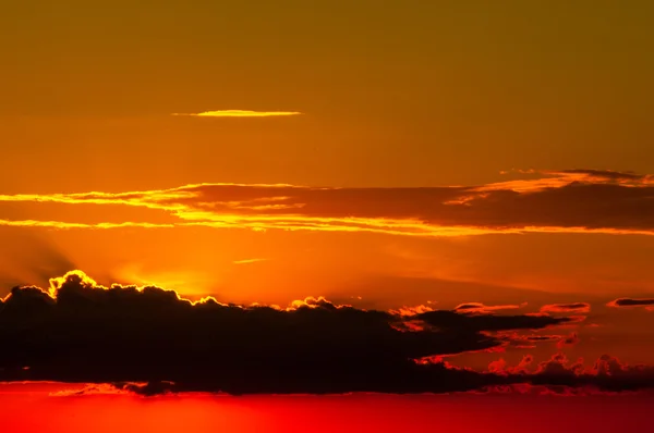 Textura Pozadí Obloha Při Západu Slunce Východ Slunce Osamělý Mrak — Stock fotografie