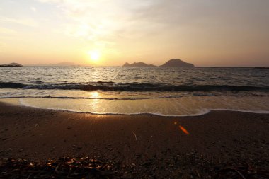 Deniz kenti Turgutreis ve muhteşem gün batımları. 