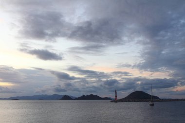 Deniz kenti Turgutreis ve muhteşem gün batımları