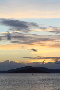 Deniz kenti Turgutreis ve muhteşem gün batımları