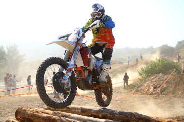 Bodrum, Türkiye, 07 Kasım 2015: Türkiye Enduro Şampiyonası 'nın 6. ayağı Türkiye Motosiklet Federasyonu tarafından yapıldı.