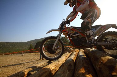 Bodrum, Türkiye, 07 Kasım 2015: Türkiye Enduro Şampiyonası 'nın 6. ayağı Türkiye Motosiklet Federasyonu tarafından yapıldı.