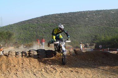Bodrum, Türkiye, 07 Kasım 2015: Türkiye Enduro Şampiyonası 'nın 6. ayağı Türkiye Motosiklet Federasyonu tarafından yapıldı.