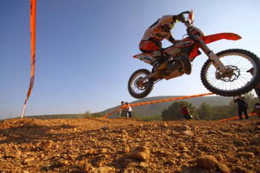Bodrum, Türkiye, 07 Kasım 2015: Türkiye Enduro Şampiyonası 'nın 6. ayağı Türkiye Motosiklet Federasyonu tarafından yapıldı.