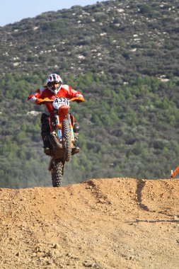 Bodrum, Türkiye, 07 Kasım 2015: Türkiye Enduro Şampiyonası 'nın 6. ayağı Türkiye Motosiklet Federasyonu tarafından yapıldı.