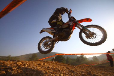 Bodrum, Türkiye, 07 Kasım 2015: Türkiye Enduro Şampiyonası 'nın 6. ayağı Türkiye Motosiklet Federasyonu tarafından yapıldı.