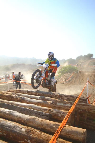 Bodrum Turkiet November 2015 Den Ben Tävlingar Turkiet Enduro Championship — Stockfoto