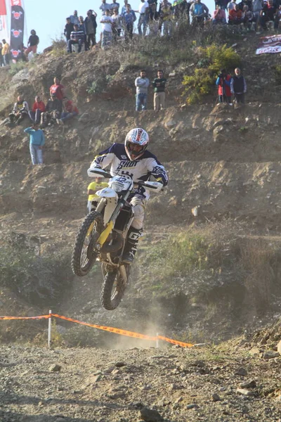 Bodrum Turkiet November 2015 Den Ben Tävlingar Turkiet Enduro Championship — Stockfoto