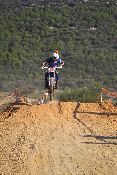 Bodrum Turquie Novembre 2015 Les Courses Jambes Championnat Turquie Enduro — Photo