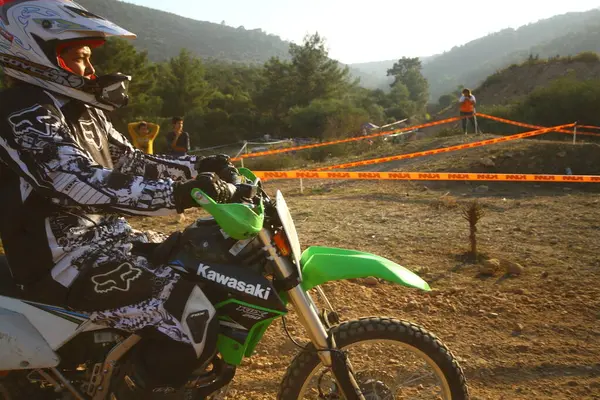 Bodrum, Türkiye, 07 Kasım 2015: Türkiye Enduro Şampiyonası 'nın 6. ayağı Türkiye Motosiklet Federasyonu tarafından yapıldı.