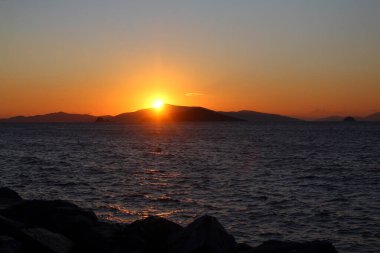 Deniz kenti Turgutreis ve muhteşem gün batımları