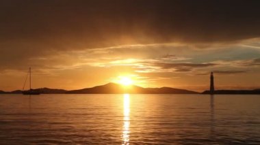 Deniz kenti Turgutreis ve muhteşem gün batımları