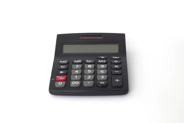 Calculator Izolat Fundal Alb — Fotografie, imagine de stoc