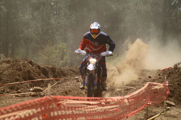 Bodrum Turkiet April 2017 Ben Tävlingar Turkiet Enduro Championship Har — Stockfoto