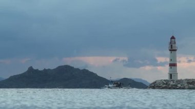 Deniz kenti Turgutreis ve muhteşem gün batımları