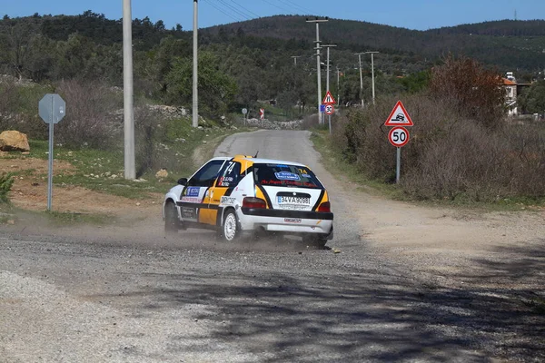 Bodrum Turecko Dubna 2021 První Závod Turkiye Otomobil Sporlari Federasyonu — Stock fotografie