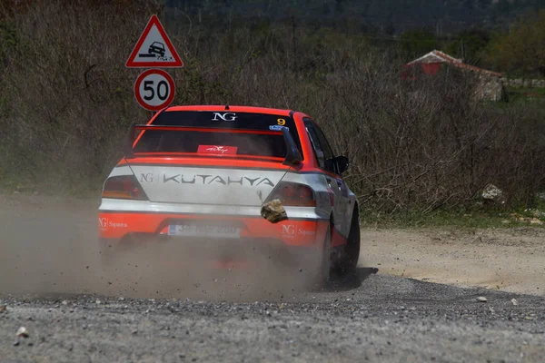 Bodrum Turquía Abril 2021 Primera Carrera Del Turkiye Otomobil Sporlari —  Fotos de Stock