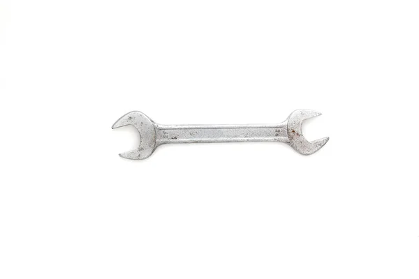 Wrench Isolated White Background Hand Tools File Contains Clipping Path — Stock Photo, Image