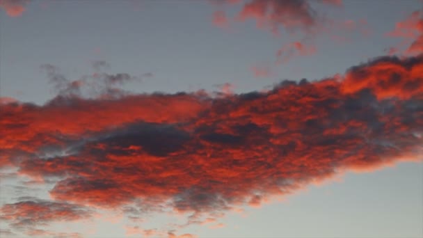 Temps Lapse Beau Ciel Bleu Avec Fond Nuages Nuages Ciel — Video