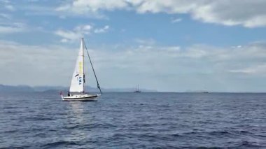 Bodrum, Türkiye, 21 Ekim 2025: Bodrum Yelkenli Kupası, Gulet Tahta Yelkenli ve yelkenli yarışı.