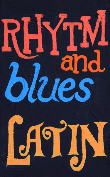 Rhytm and Blues Latin — Stock Photo, Image